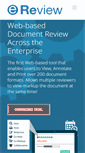 Mobile Screenshot of ereviewonline.com